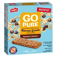 Barre Gruau Cuites Brisures Chocolat Go Pure 5 barres / 175g