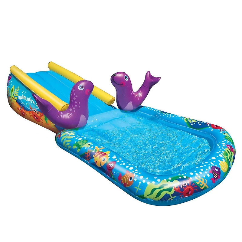 Play Day Summer Inflatables My First Water Slide 82256 Pool And Slide