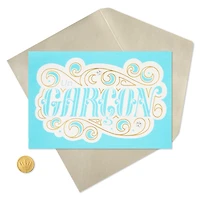 Hallmark Baby Shower Card for Baby Boy (Miracle of Love)