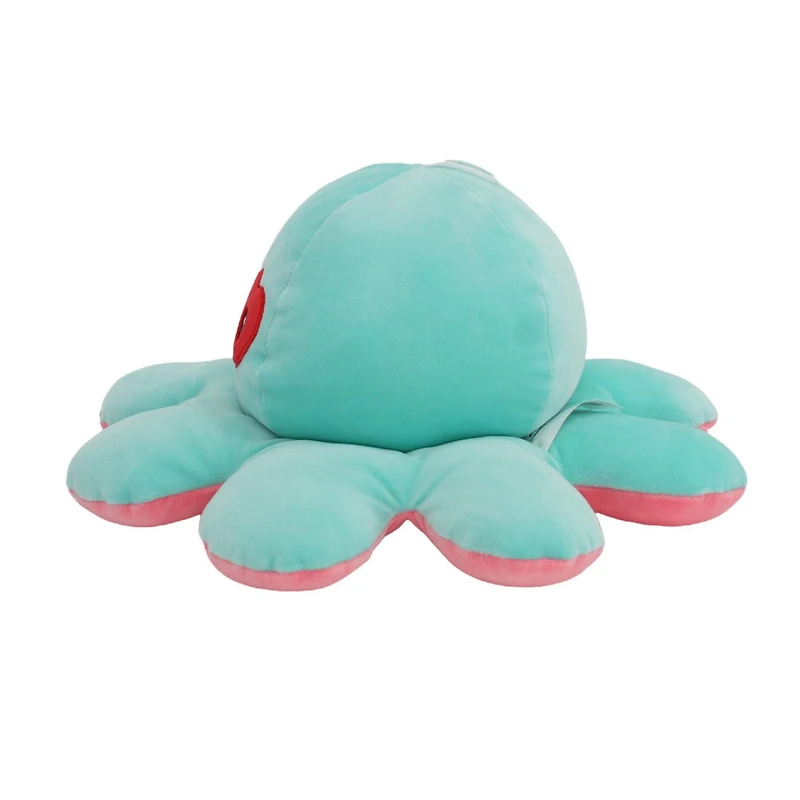 WAY TO CELEBTATE VALENTINE 13.5" REVERSIBLE PLUSH OCTOPUS