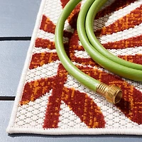 SAFAVIEH Cabana Elouise Floral Indoor/Outdoor Area Rug