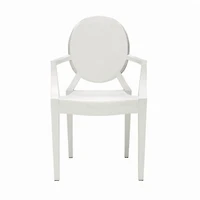 Plata Import - Fauteuil Ghost de couleur blanche