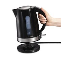 Bouilloire electrique 1,7 litre sans cordon Hamilton Beach