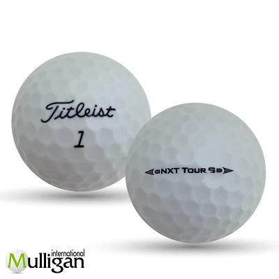 Mulligan - 48 balles de golf récupérées Titleist NXT Tour S 5A, Blanc