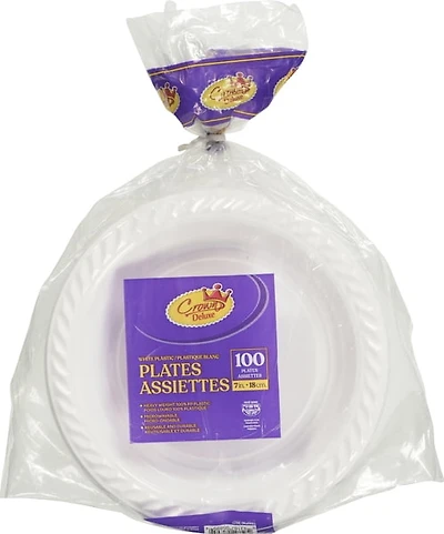 PLASTIC PLATES 7" - FRENCH E-ALTRA PLAQUES PLASTIQUE