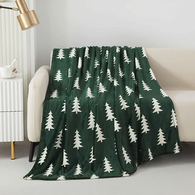 Holiday Time Soft Plush Throw Blanket