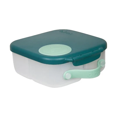 b.box - Mini boîte à déjeuner pour enfants : boîte à bento légère, récipient à collation avec 2 compartiments étanches. Fournitures scolaires à partir de 3 ans, sans BPA