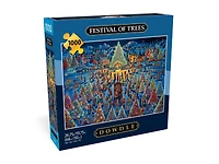 Buffalo Games Dowdle Festival of Trees 1000-Piece Interlocking Jigsaw Puzzle for Adults Ages 14-99 Years