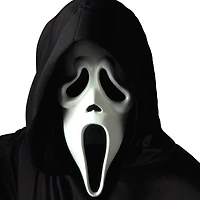 Adult  Ghost Face Plastic Mask Halloween Costume Accessory