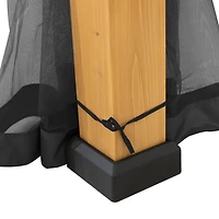 Sunjoy Mosquito Netting for 12 ft. ×20 ft. Gazebos