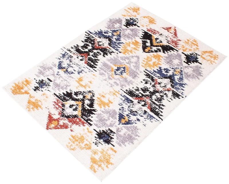 Tapis ECARPET Modern Géométrique Intérieur Super Doux Collection Kashkuli