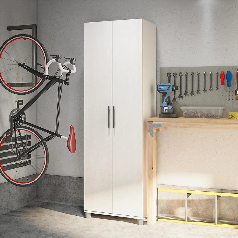 SystemBuild Camberly 24 pouces Armoire de rangement utilitaire, gris graphite