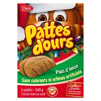 Pain d'épice Pattes d’ours Biscuits 240g