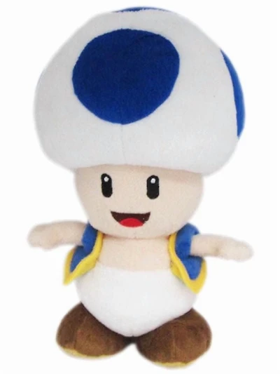 Blue Toad 8" peluche