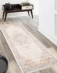 ECARPET Katie Traditional Runner Rug for Living Room, Bedroom, Dining Room, Entrance, Hallway and More.