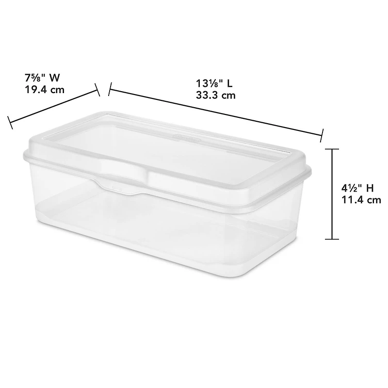 Sterilite Large FlipTop, Multi-purpose and practical solution