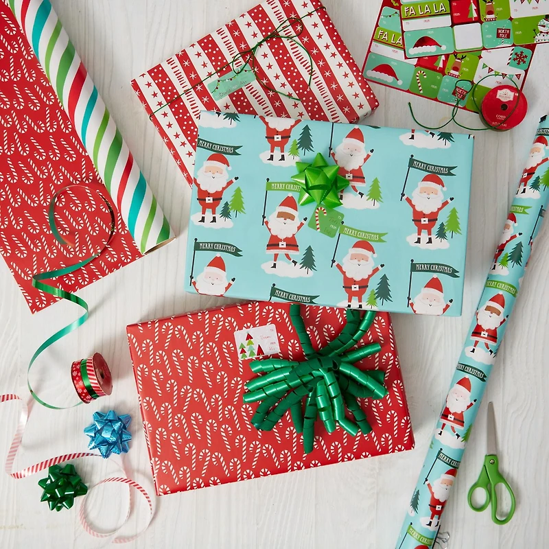Étiquettes-cadeaux Fantaisistes Peel ' N Stick pour les Fêtes, Étiquettes de Noël Autocollantes, Icônes De Noël Amusantes, Nombre de 36