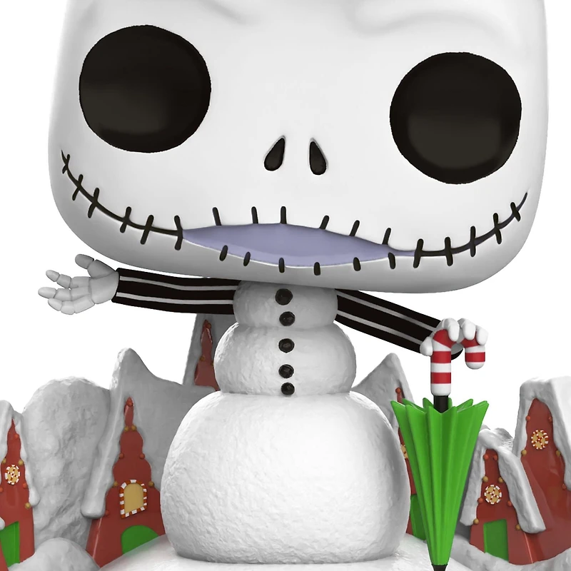 Hallmark Keepsake Christmas Ornament (Disney Tim Burton's The Nightmare Before Christmas Jack Skellington Snowman Funko POP!)