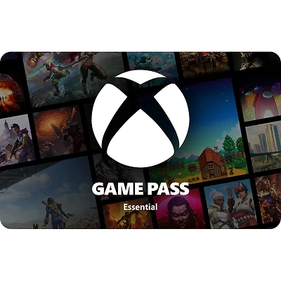 Xbox Game Pass Essential- Month Membership - Xbox Series X|S