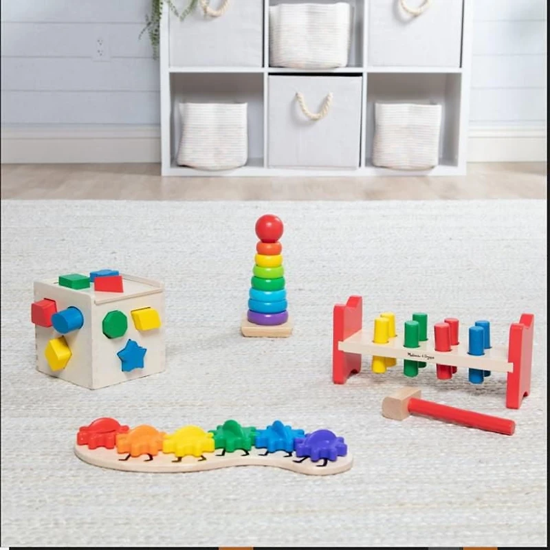 Melisa & Doug Rainbow Classic Toys dans une boîte