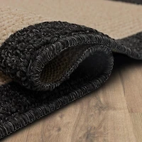 Hometrends - Tapis décoratif Borderwell gris, 0,8 m x 1,1 m (30 po x 45 po) Tapis Borderwell 30x45
