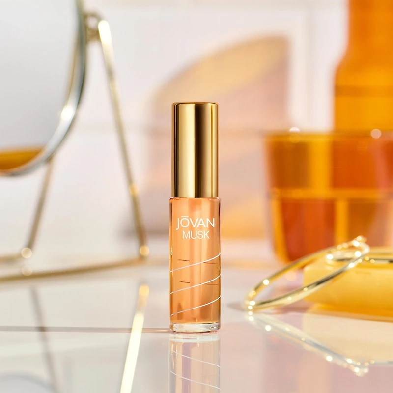 Jovan Woman Musk Oil, Floral fragrance, notes of jasmine, neroli, bergamot, and musk, 10ml