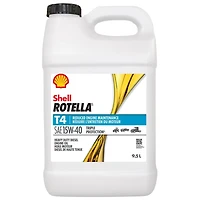 Shell Rotella T4 15W40  Diesel Engine Oil 9.5L Jug, Rotella T4 15W40 9.5L