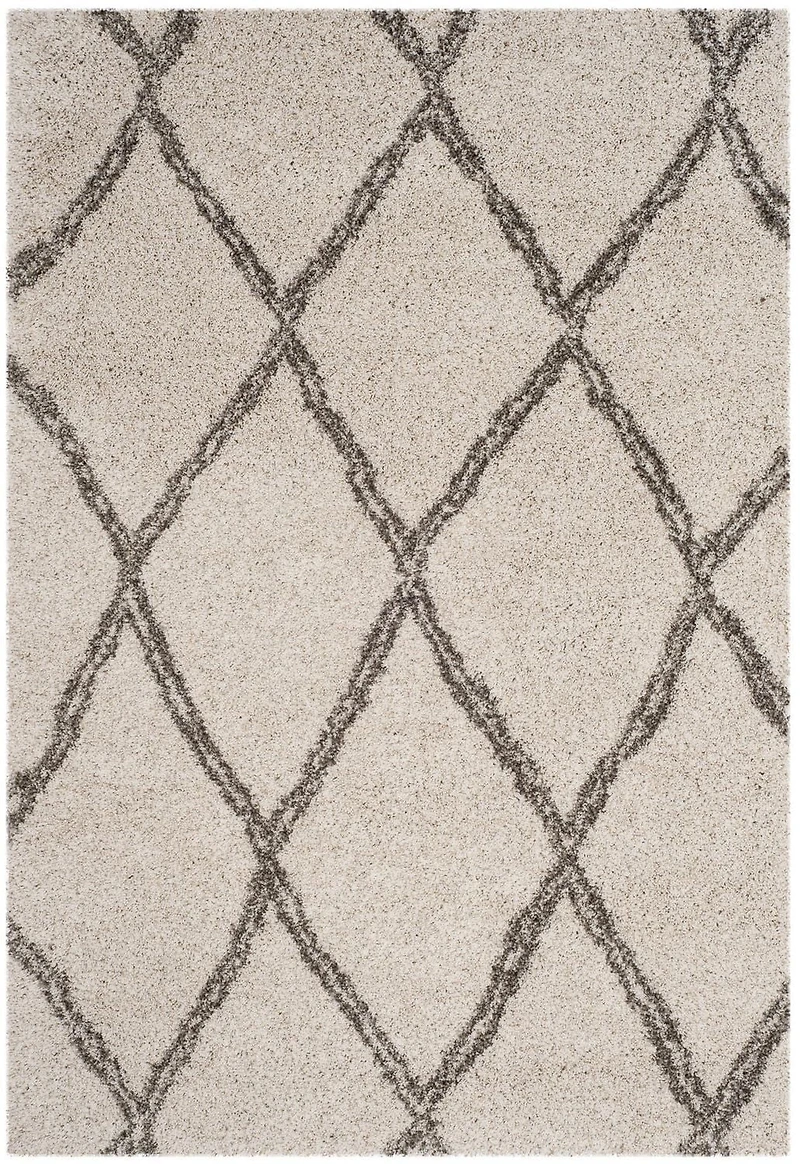 SAFAVIEH Hudson Adella Geometric Diamonds Shag Area Rug