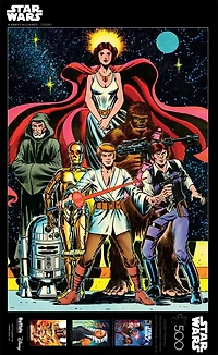 Buffalo Games Entertainment Star Wars - A Brave Alliance 500-Piece Interlocking Jigsaw Puzzle for Adults Ages 14 and Older