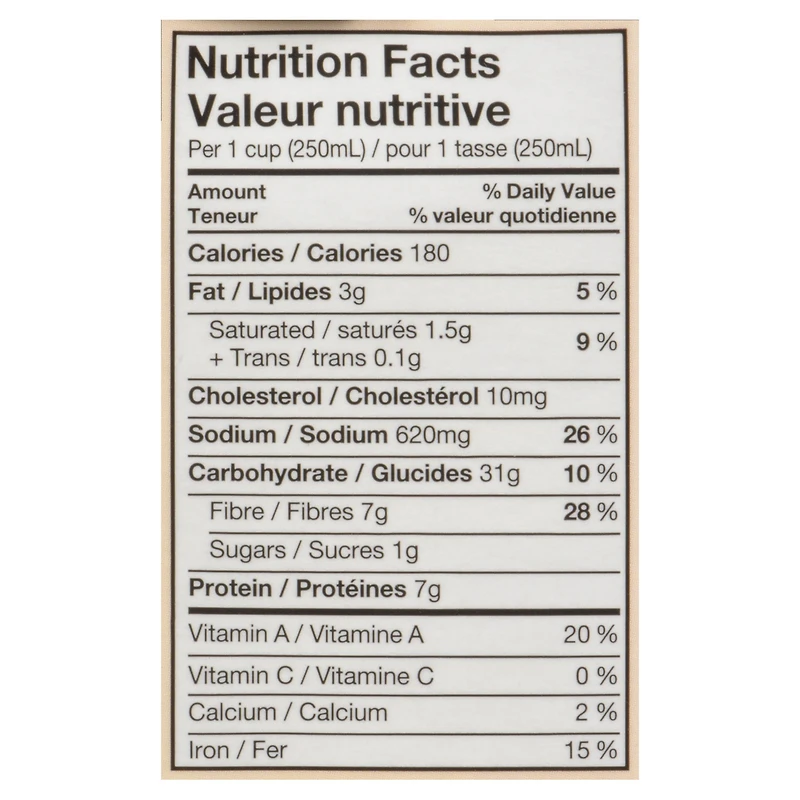 Pacific Foods Soupe Legumes Lentilles Champignons