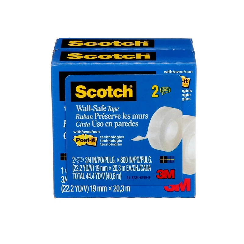 Ruban Préserve les murs 813S2-ESF-RP6 Scotch®, 2/paquet