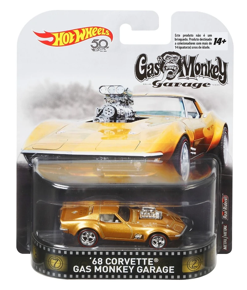 Hot Wheels Gas Monkey '68 Corvette Vehicle