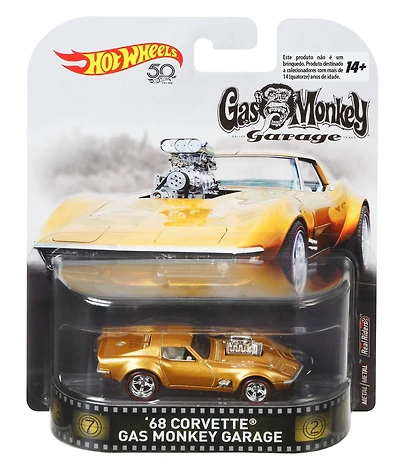Hot Wheels Gas Monkey '68 Corvette Vehicle