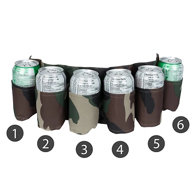 Perfect Solutions Ceinturon Pour 6 Boissons - Camo