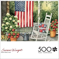 Buffalo Games - Le puzzle Americana series - Front Porch Flag - en 500 pièces