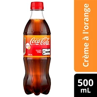 Coca-Cola Crème à l'orange Bouteille, 500 mL Coca-Cola Crème de Orange 500ml
