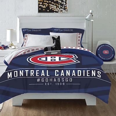 NHL Montreal Canadiens Double Queen Comforter Set
