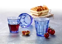 Duralex Picardie Marine Blue Glass Tumbler, 310 ml Set of 4