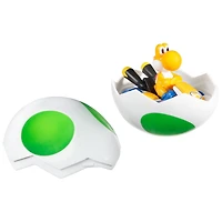 Hot Wheels Mario Kart Œuf Yoshi avec kart surprise à l’intérieur