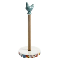 The Pioneer Woman Flea Market 14.5-Inch Turquoise Paper Towel Holder