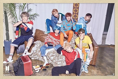 BTS - LOVE YOURSELF ? 'Her' Wall Poster, 22.375" x 34" Framed