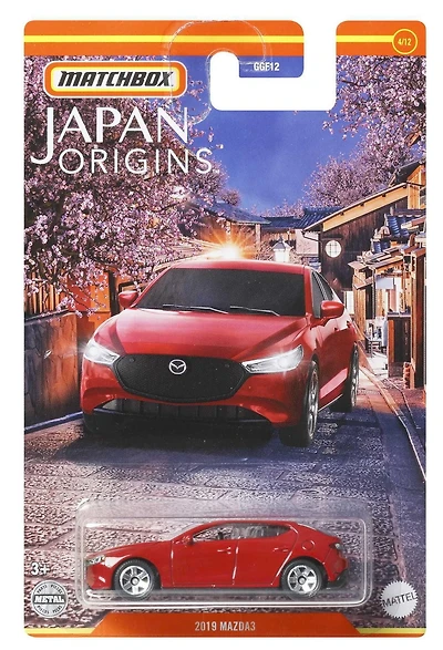 Matchbox 2019 MAZDA3 1:64 Scale Vehicle for Toy Car Collectors & Kids Ages 3 Years Old & Up