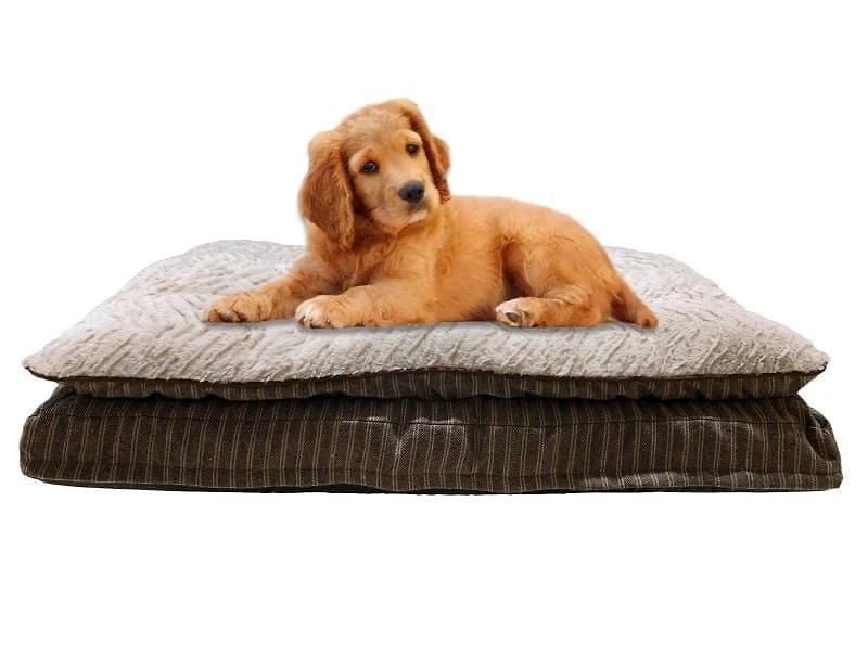 Petspaces Khaki Dog Bed