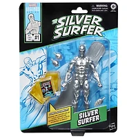 Marvel Legends Series, figurine Surfer d'argent des bandes dessinées Fantastic Four
