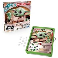 Opération : édition Star Wars The Mandalorian, jeu pour enfants, dès 6 ans, L'Enfant, appelé « bébé Yoda » par les fans, fait des bêtises
