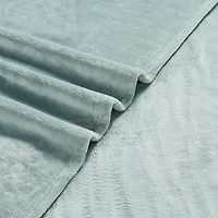 HOMETRENDS Velvet Plush Throw, 50" x 60