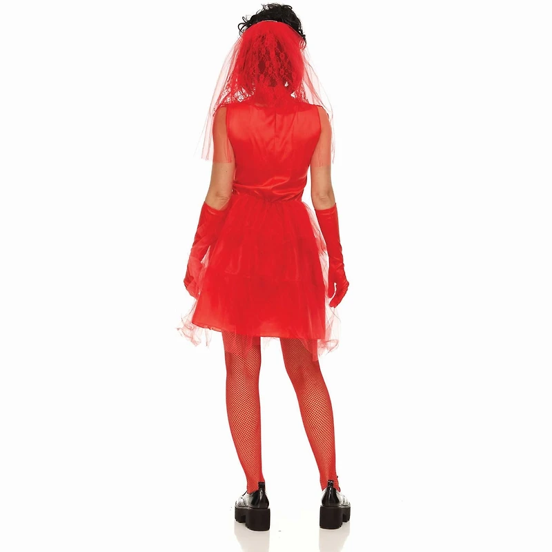 Adult Red Goth Dress Costume