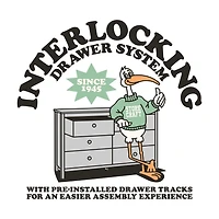 Commode 6 tirroirs Noah de Graco