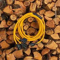 Firman 25FT Cordon d'alimentation L5-30P 30AMP à 5-20Rx3 avec protection de disjoncteur 1105