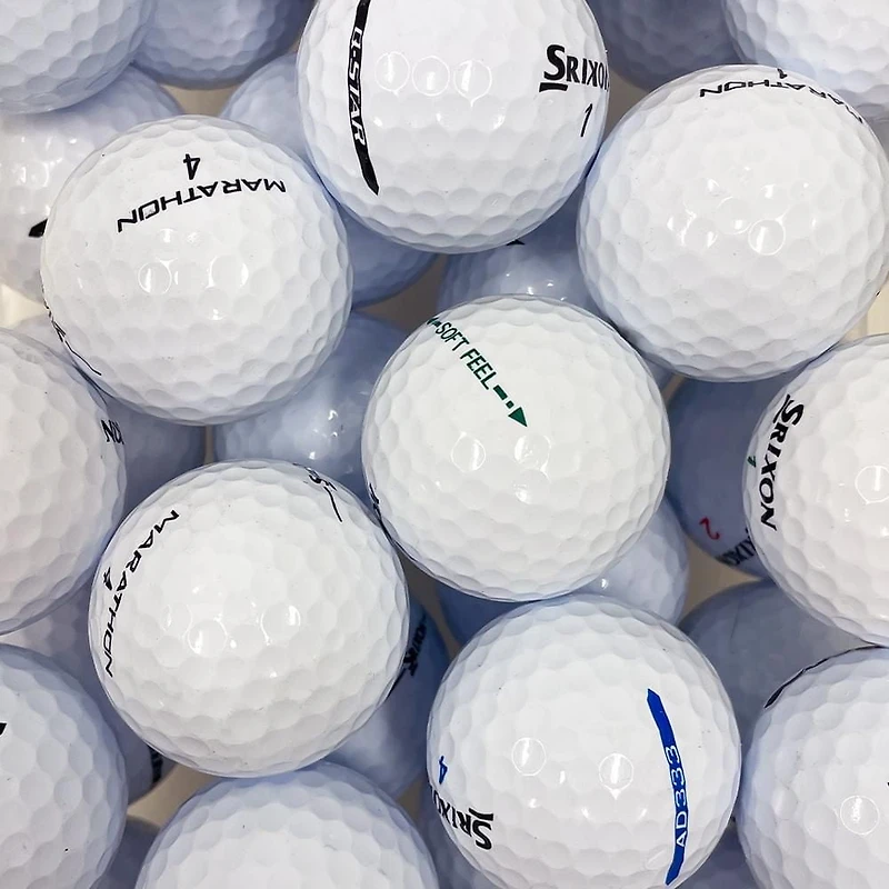 Mulligan - 96 Srixon Mix 5A Recycled Used Golf Balls, White